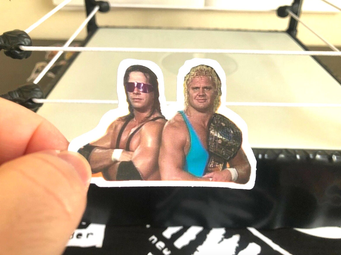 Bret Hart X Curt Hennig Sticker