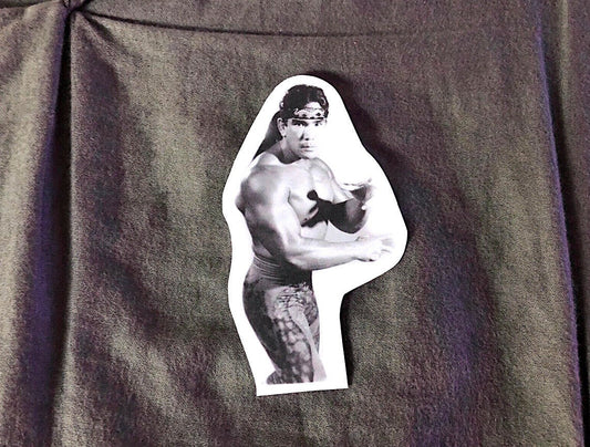 Ricky Steamboat Sticker No.5 [Hulk Hogan - Ric Flair - Ultimate Warrior - Randy Savage - Vintage - Retro]