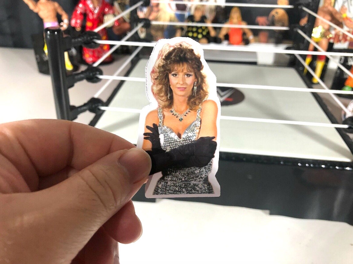 Miss Elizabeth Sticker 3 [Hulk Hogan - Ric Flair - Ultimate Warrior - Randy Savage - Gift - Love - Sticker - Decor]