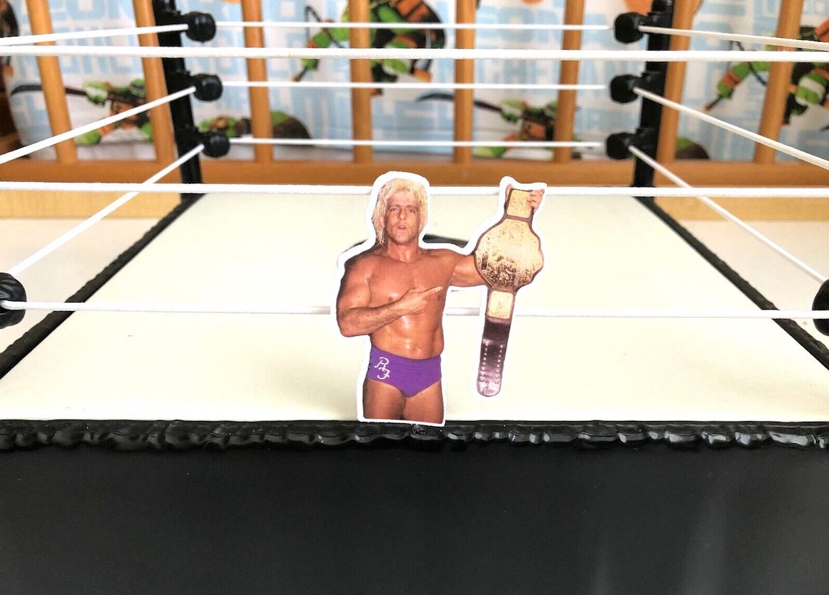 Ric Flair Sticker No.4 [Hulk Hogan - Randy Savage - Ultimate Warrior - NJPW]