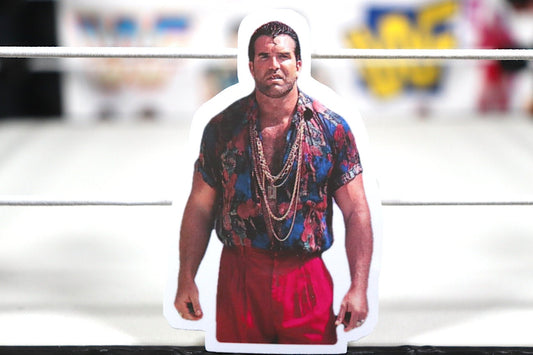 R@Z0r H@ll Sticker No.13 [Scott Hall - Ric Flair -  Hulk Hogan - Randy Savage - Ultimate Warrior]