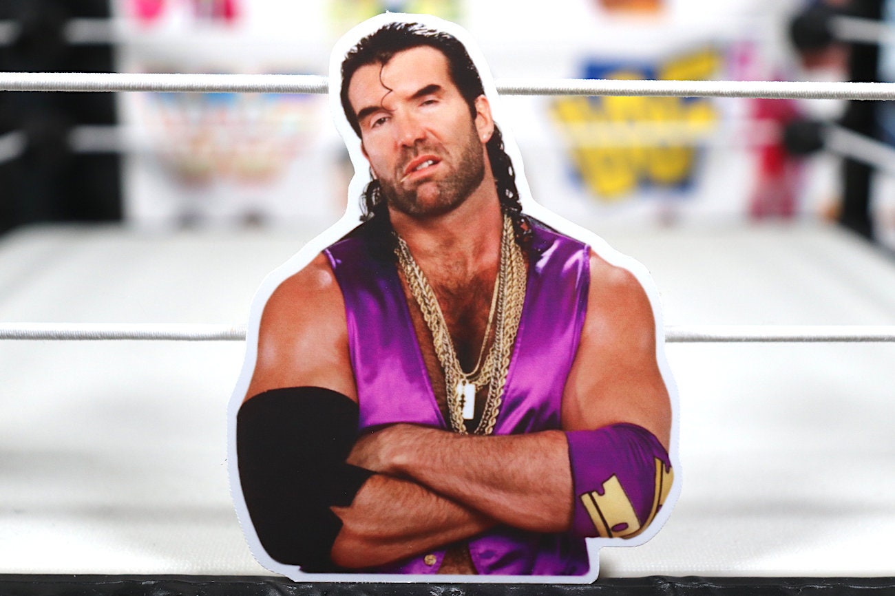 R@Z0r H@ll Sticker No.14 [Scott Hall - Ric Flair -  Hulk Hogan - Randy Savage - Ultimate Warrior]