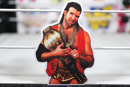 R@Z0r H@ll Sticker No.15 [Scott Hall - Ric Flair -  Hulk Hogan - Randy Savage - Ultimate Warrior]