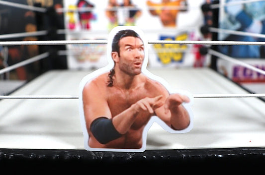 Scott Hall "Spooky Fingers" Sticker [Ric Flair -  Hulk Hogan - Randy Savage - Ultimate Warrior - Kevin Nash]