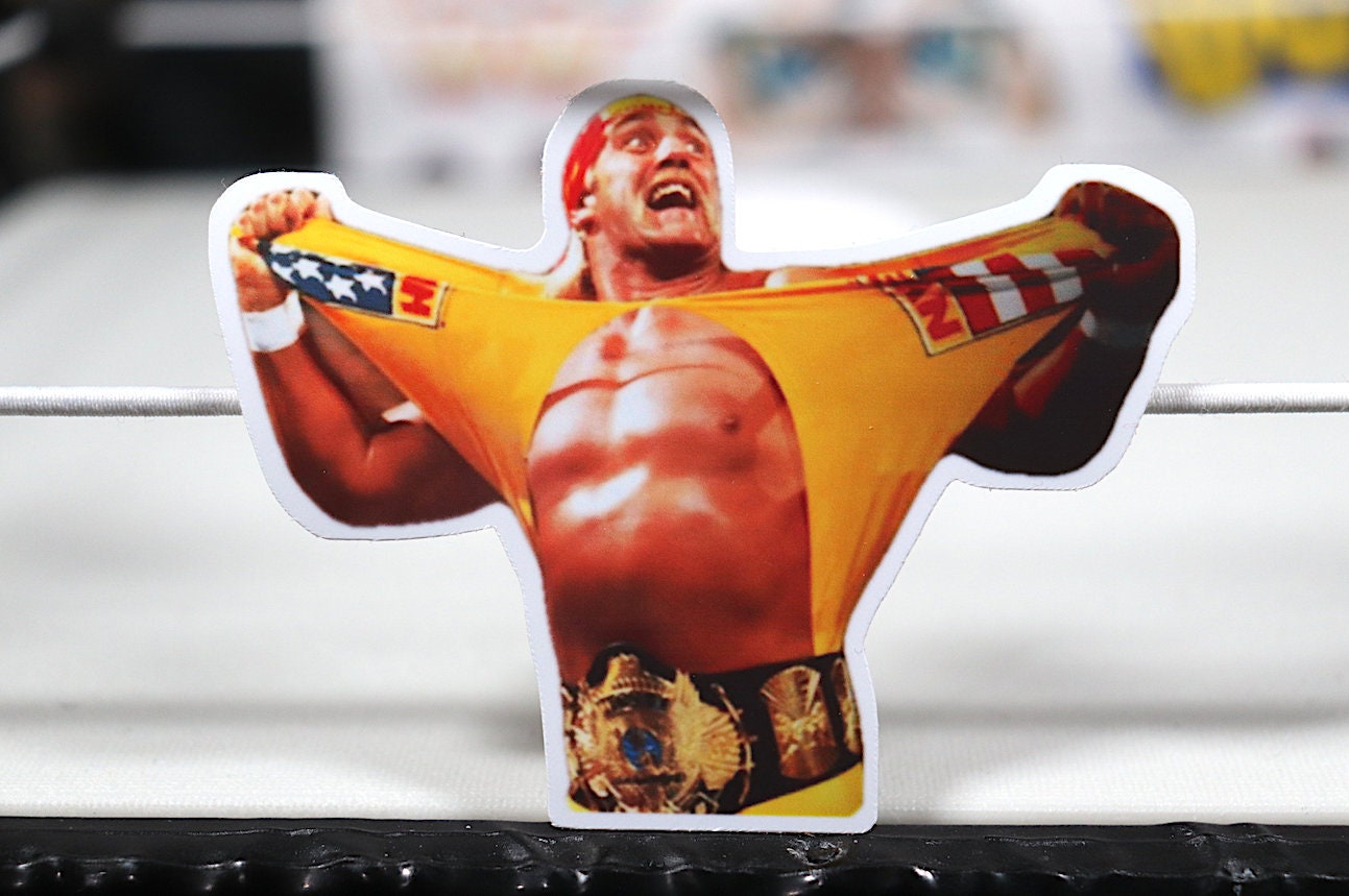 Hulk Hogan "Shirt Rip" Sticker