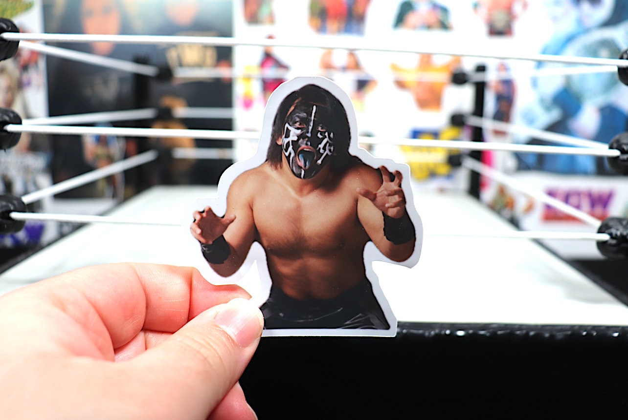 Great Muta Sticker 3 [Hulk Hogan - Ric Flair - Randy Savage - NJPW - Japan]