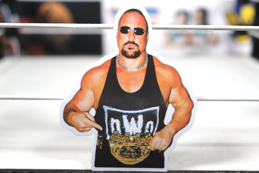 Scott Norton Sticker 3 [Wrestling, Ric Flair, Randy Savage, Ultimate Warrior]