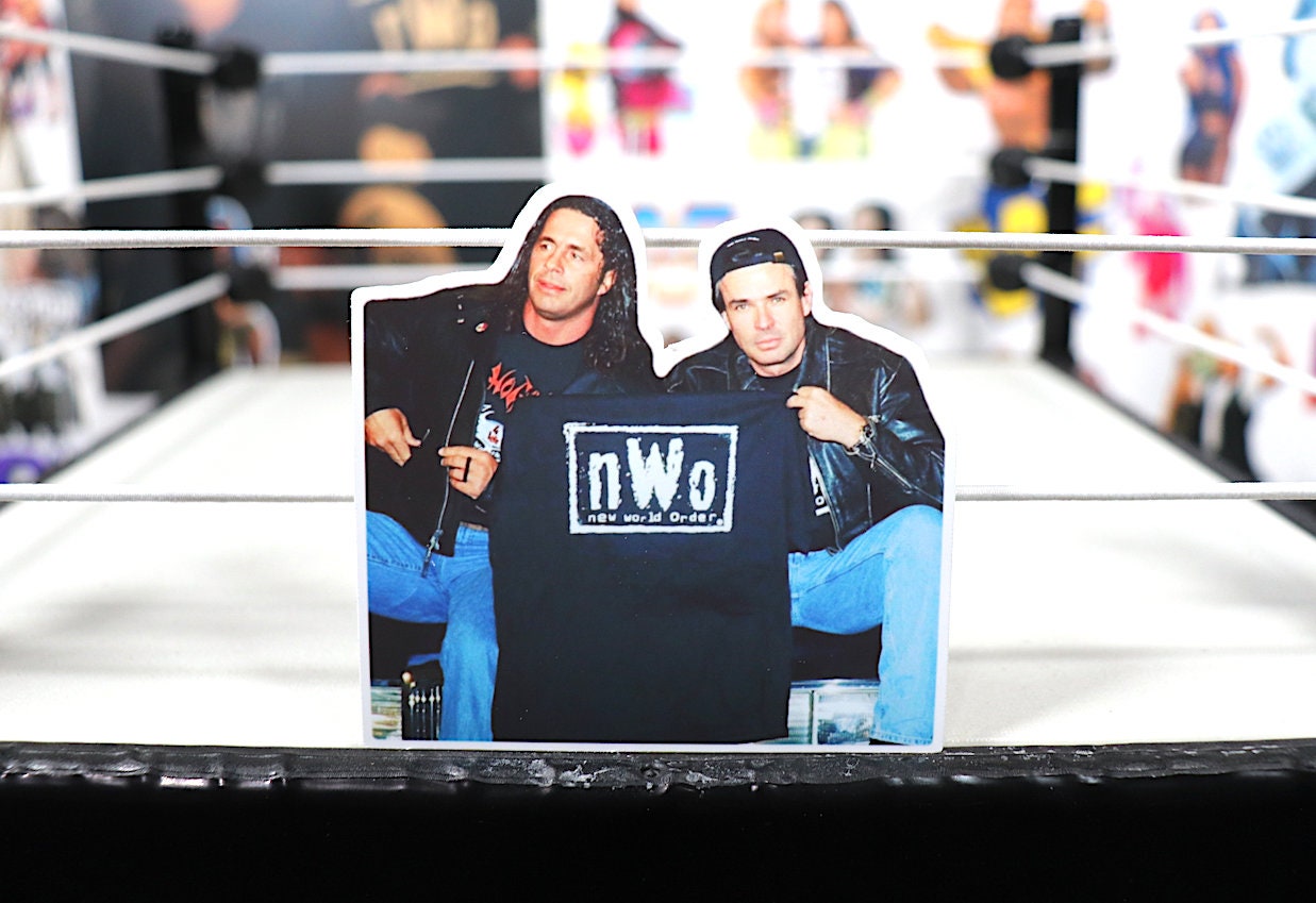 Bret Hart & Eric Bischoff Sticker