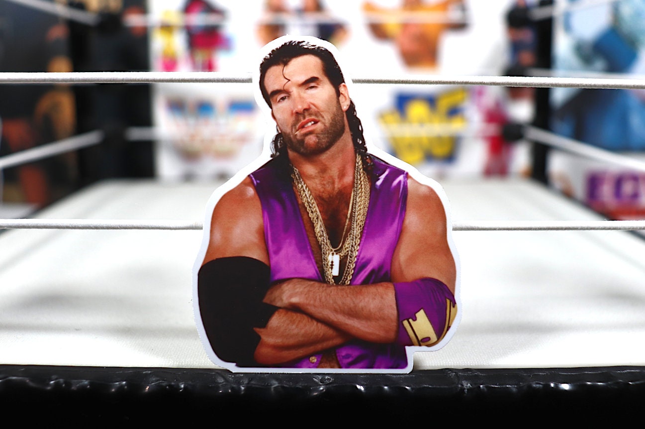 R@Z0r H@ll Sticker No.14 [Scott Hall - Ric Flair -  Hulk Hogan - Randy Savage - Ultimate Warrior]