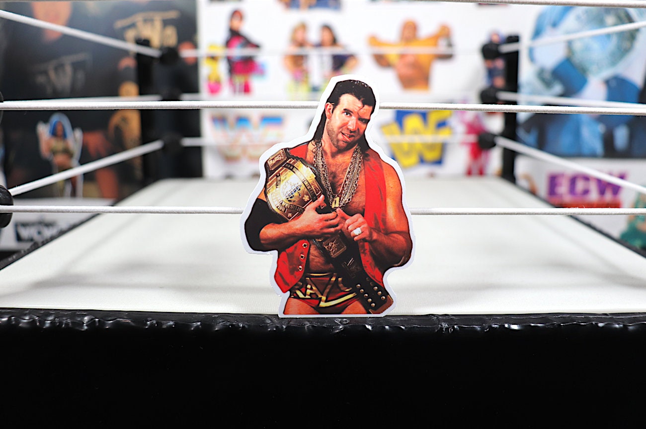 R@Z0r H@ll Sticker No.15 [Scott Hall - Ric Flair -  Hulk Hogan - Randy Savage - Ultimate Warrior]