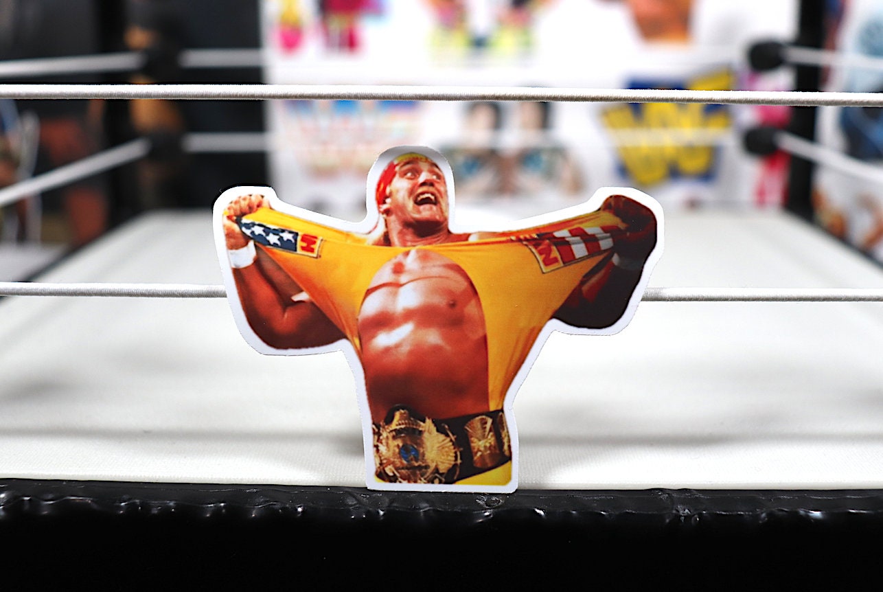 Hulk Hogan "Shirt Rip" Sticker