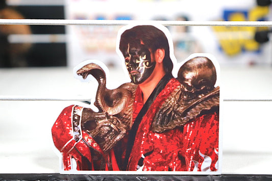 Great Muta Sticker 4 [Hulk Hogan - Ric Flair - Randy Savage - NJPW - Japan]