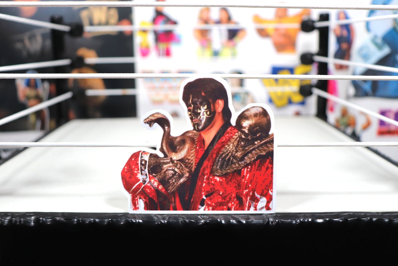 Great Muta Sticker 4 [Hulk Hogan - Ric Flair - Randy Savage - NJPW - Japan]