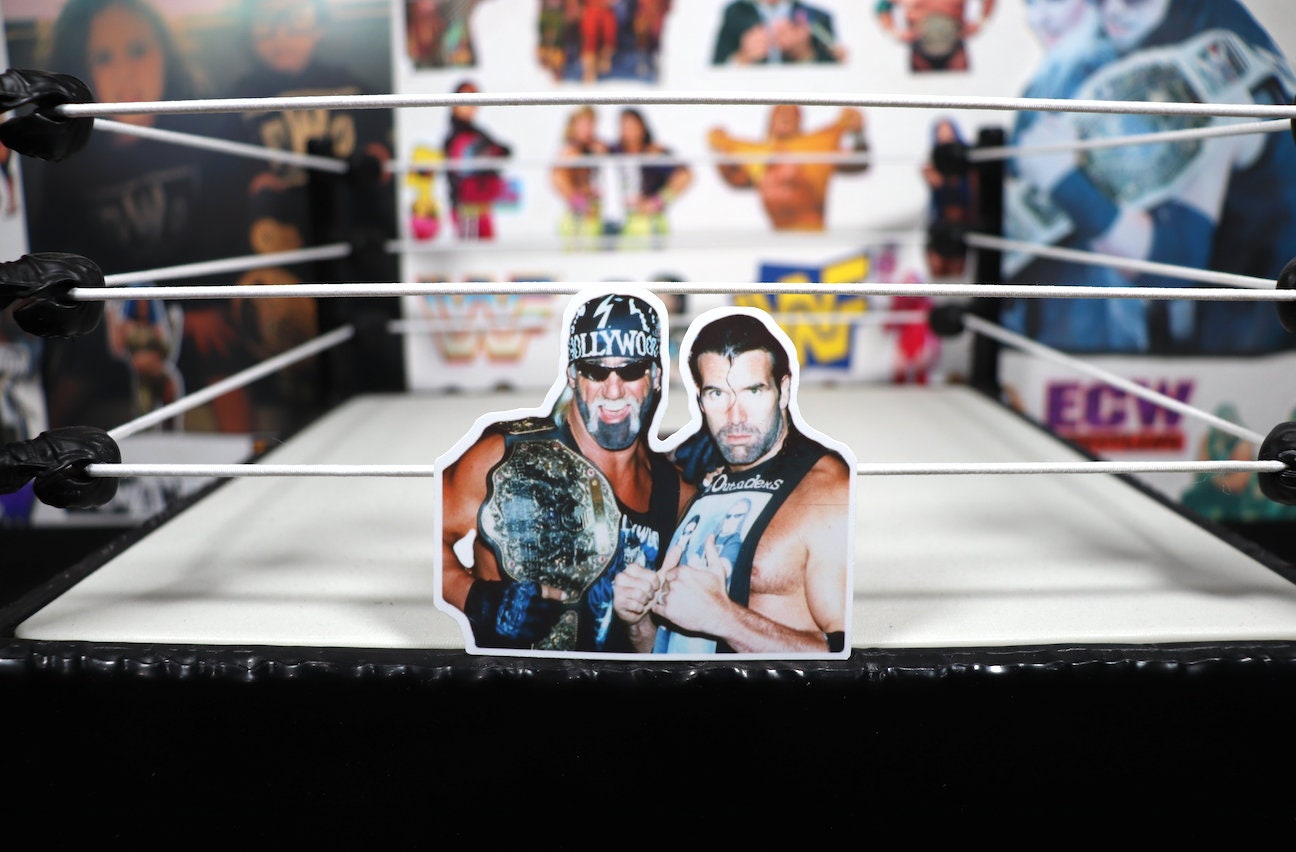 Hulk Hogan & Scott Hall Sticker