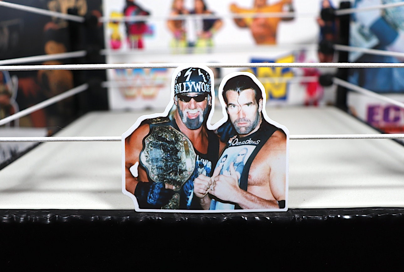 Hulk Hogan & Scott Hall Sticker