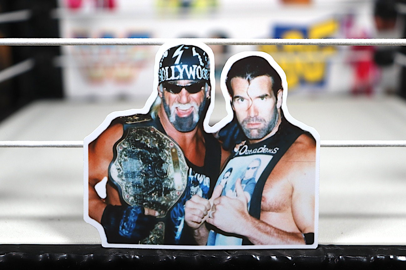 Hulk Hogan & Scott Hall Sticker