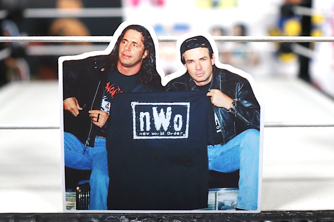 Bret Hart & Eric Bischoff Sticker