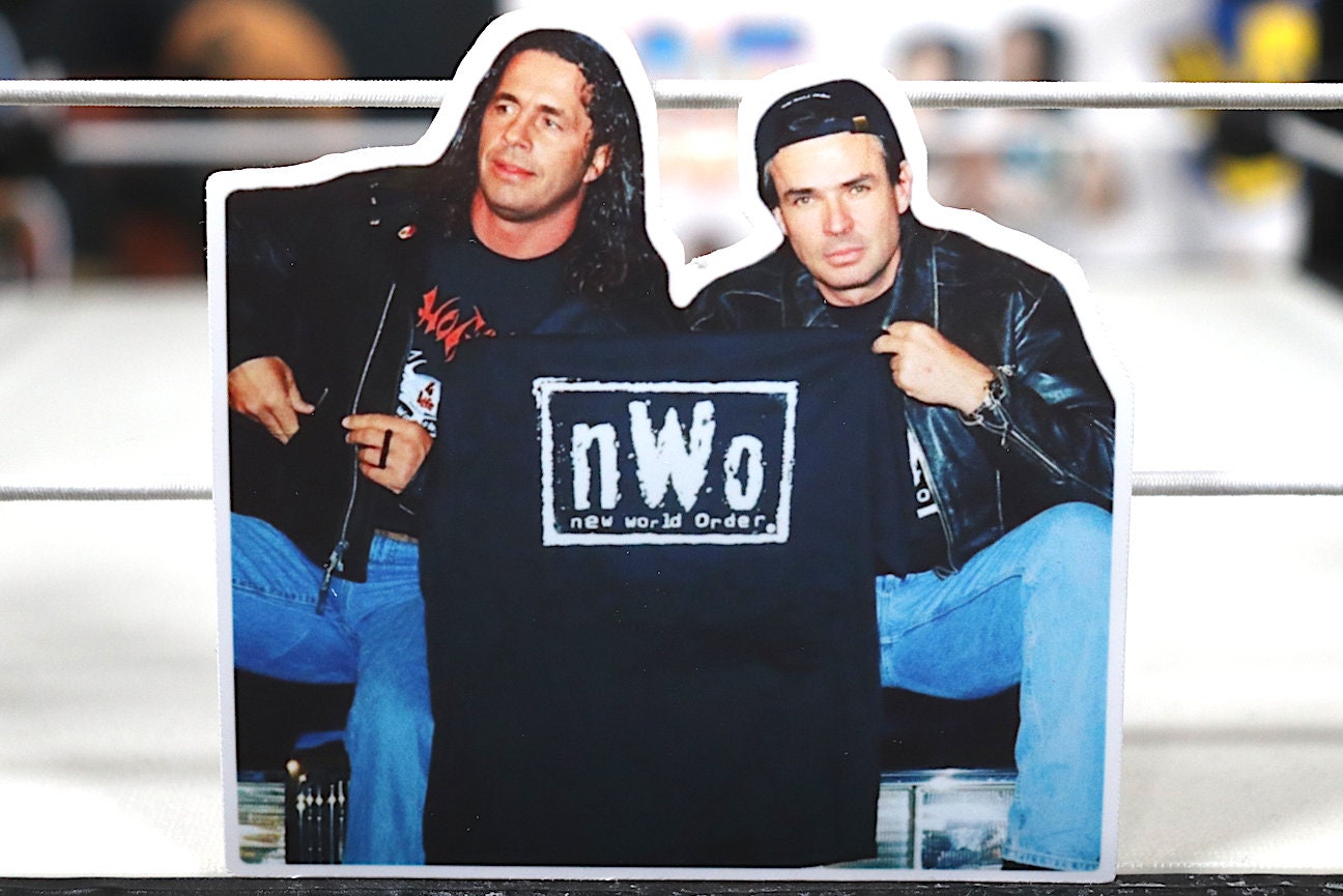 Bret Hart & Eric Bischoff Sticker