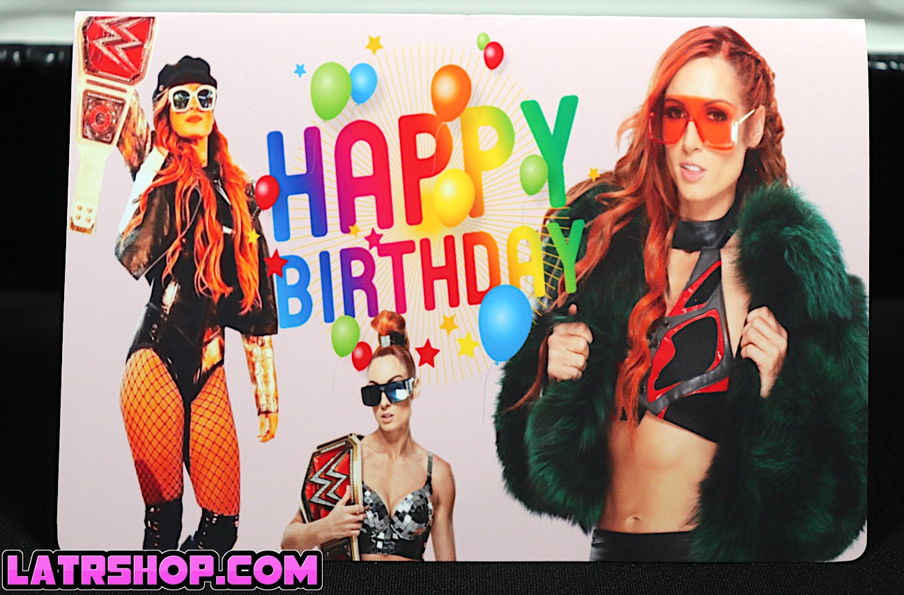 Becky Happy Birthday Card