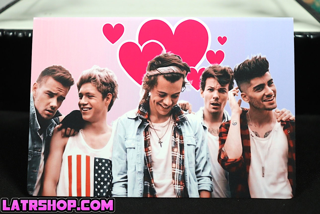 One Direction Happy Birthday Card (Birthday Gift - Greeting Card - Happy Birthday - Birthday Present)