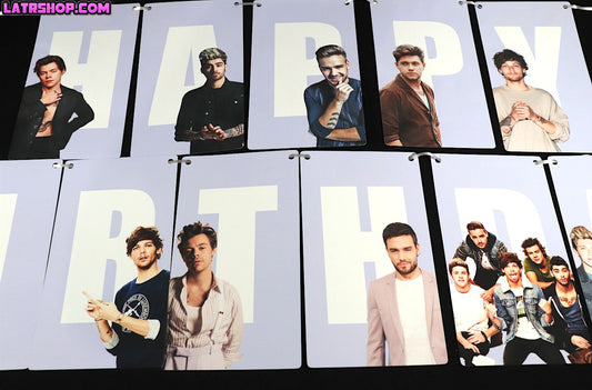 1 D Happy Birthday Banner