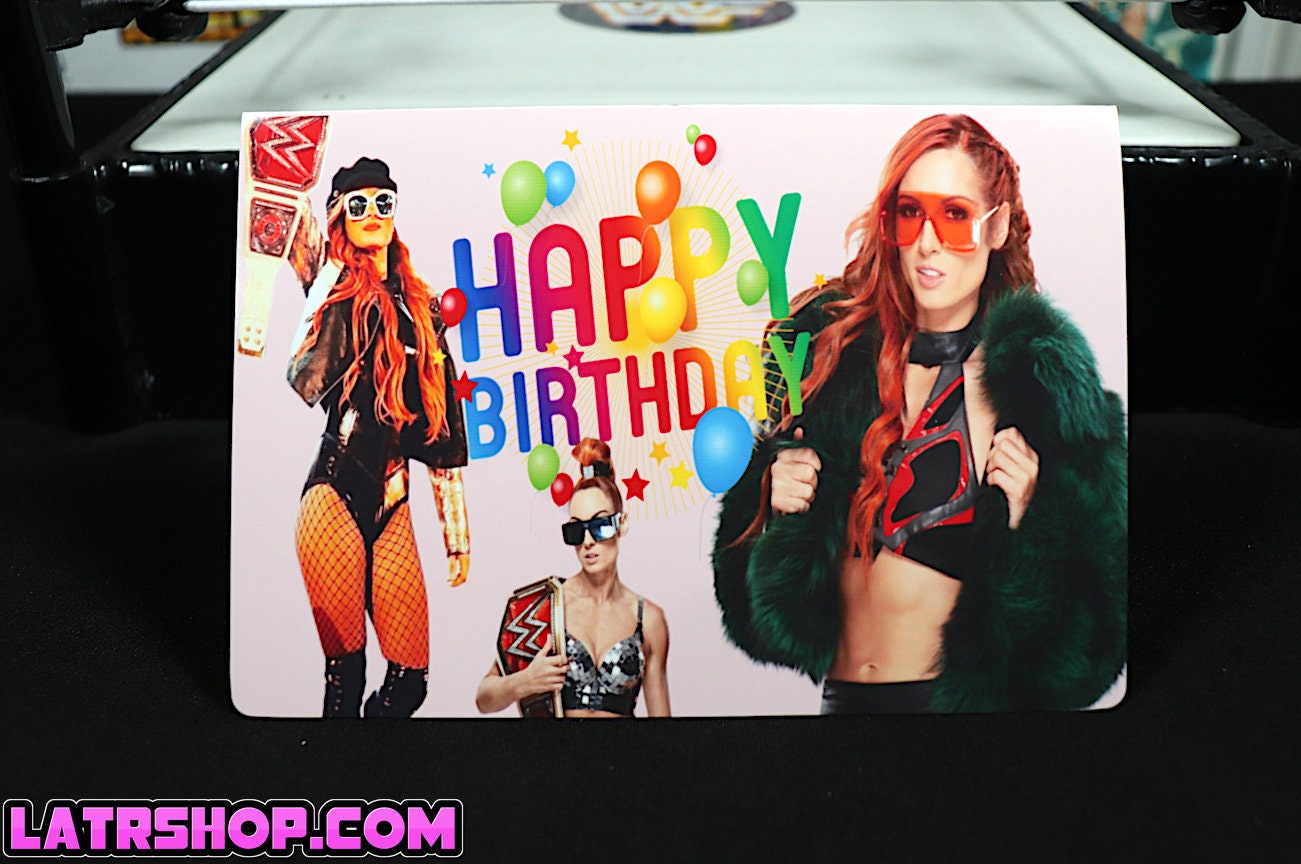 Becky Happy Birthday Card