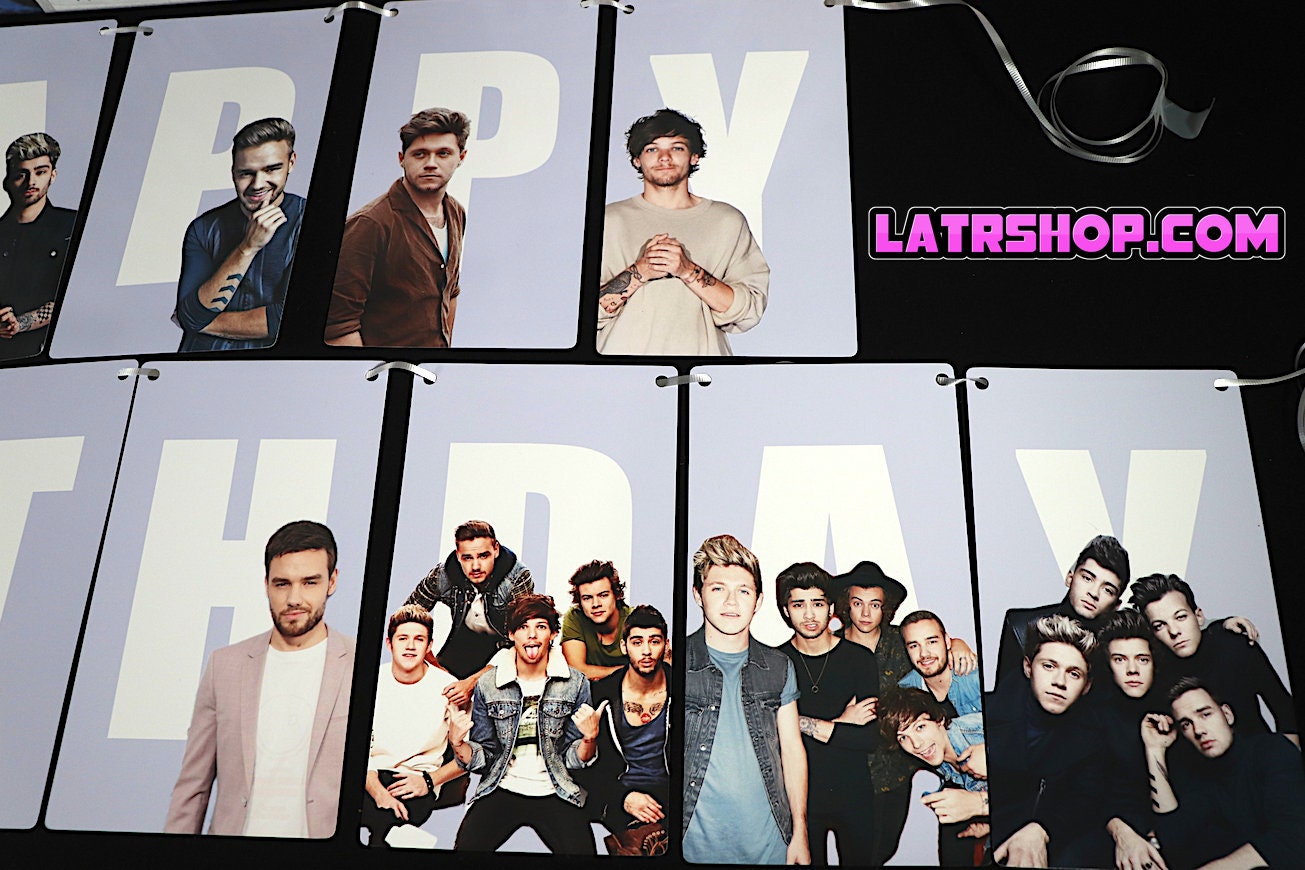 1 D Happy Birthday Banner