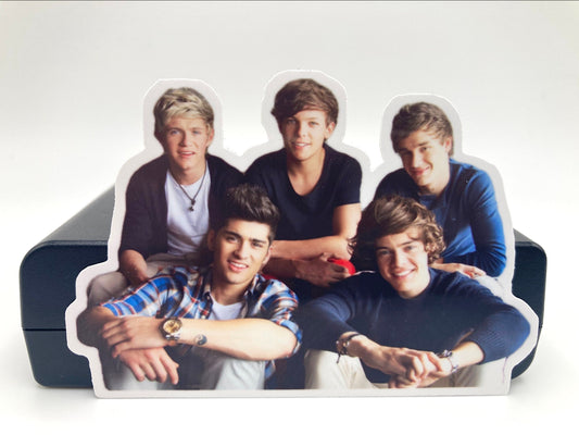 Sticker : One Direction 2 (Harry Styles . Boy Band . Love. Gift . For Her . Niall Horan . Louis Tomlinson . 1D . Halloween . Birthday)