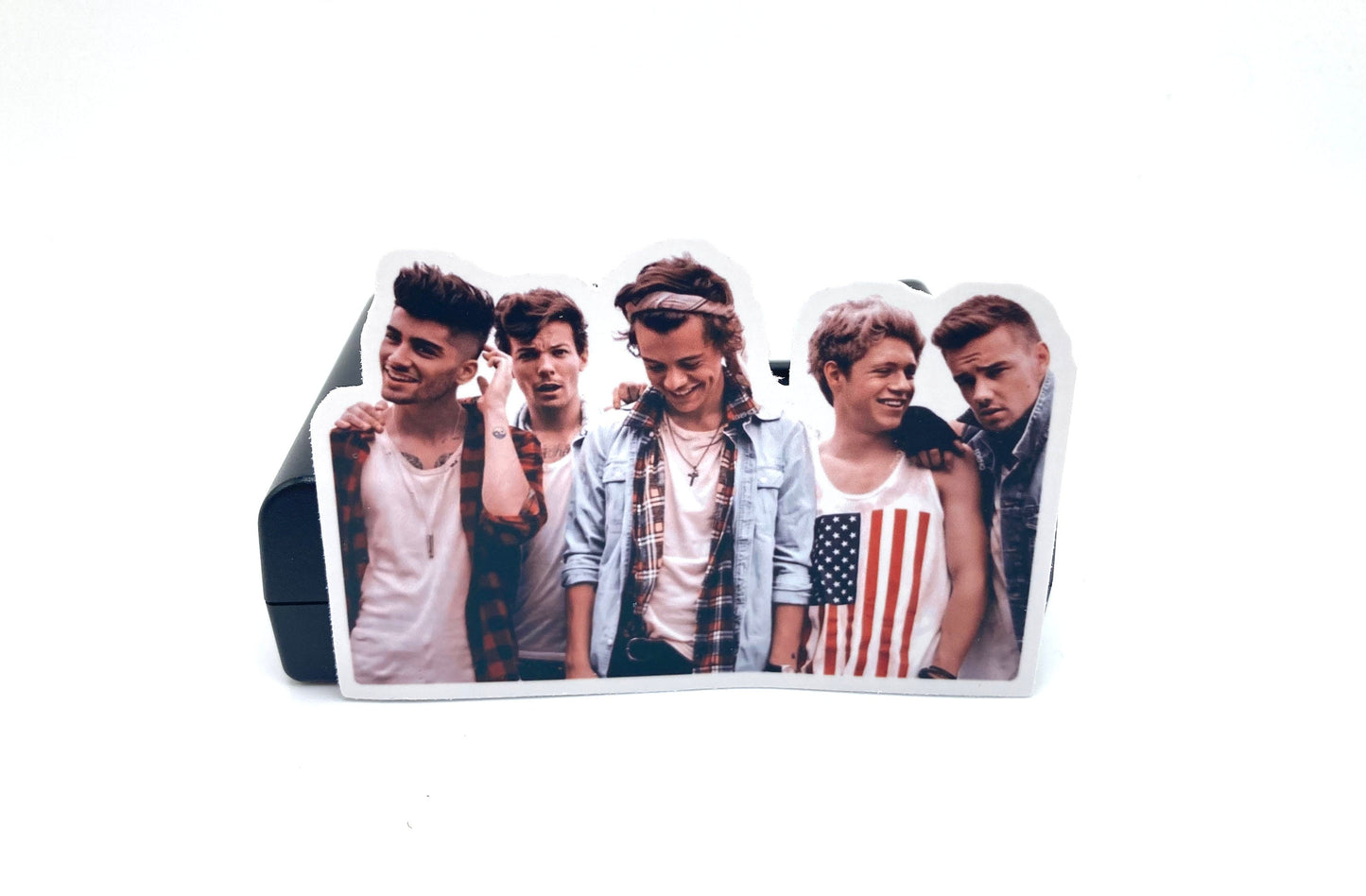 Sticker : One Direction 9 (Harry Styles . Boy Band . Love. Gift . For Her . Niall Horan . Louis Tomlinson . 1D . Halloween . Birthday)