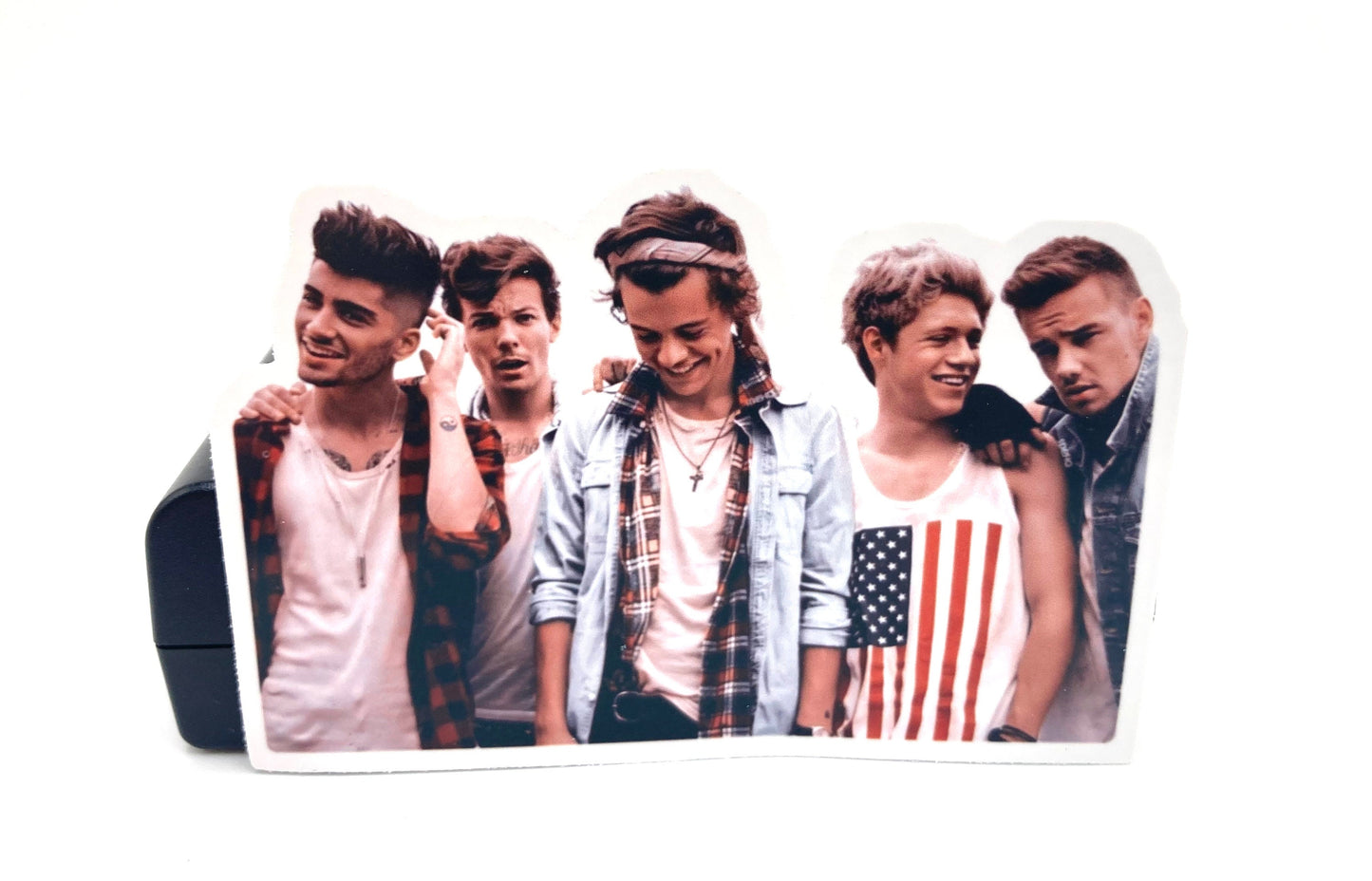 Sticker : One Direction 9 (Harry Styles . Boy Band . Love. Gift . For Her . Niall Horan . Louis Tomlinson . 1D . Halloween . Birthday)