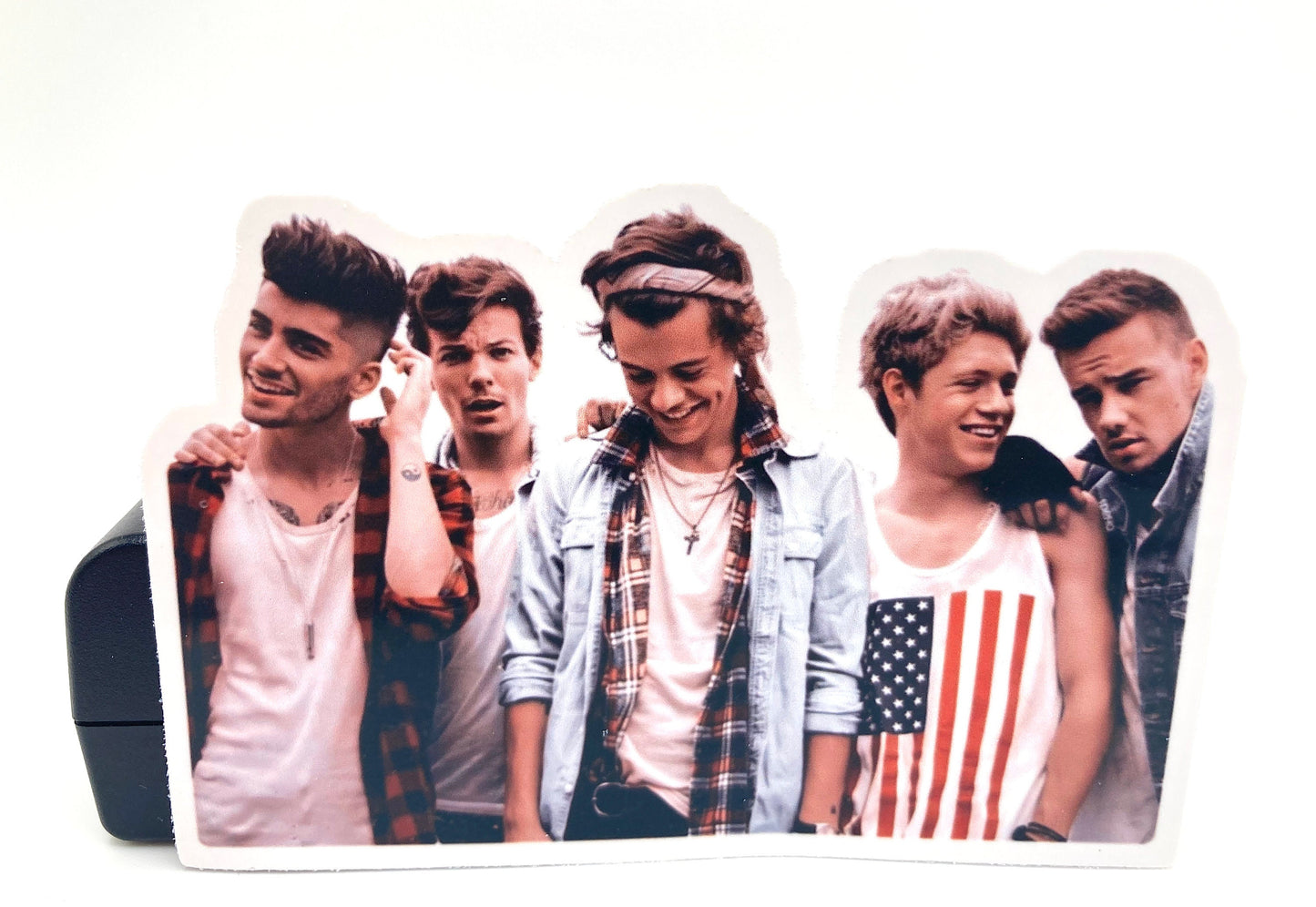 Sticker : One Direction 9 (Harry Styles . Boy Band . Love. Gift . For Her . Niall Horan . Louis Tomlinson . 1D . Halloween . Birthday)