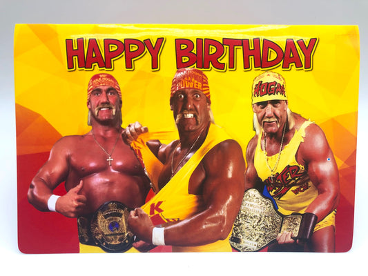 Hulk Hogan Birthday Card