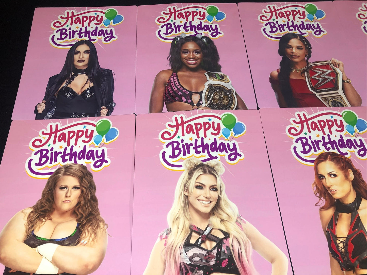 Wrestling Birthday Wall Decorations : Girls