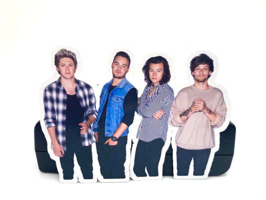 Sticker : One Direction 4 (Harry Styles . Boy Band . Love. Gift . For Her . Niall Horan . Louis Tomlinson . 1D . Halloween . Birthday)