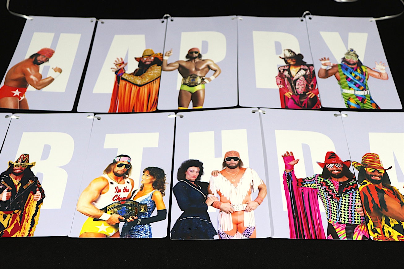 Randy Savage Happy Birthday Banner