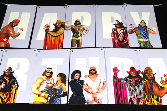 Randy Savage Happy Birthday Banner