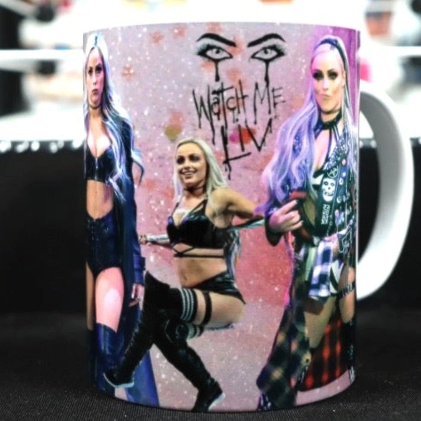 L1v M0rg@n Mug (15 0Z) Birthday . Birthday Gift . For Her . Girls Birthday . Greeting Card. Present . Gift . Wrestling . Love . Halloween