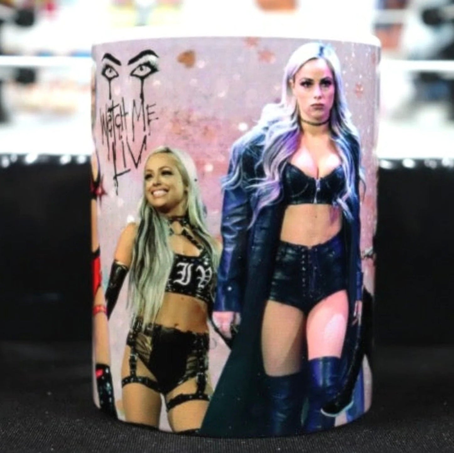 L1v M0rg@n Mug (15 0Z) Birthday . Birthday Gift . For Her . Girls Birthday . Greeting Card. Present . Gift . Wrestling . Love . Halloween