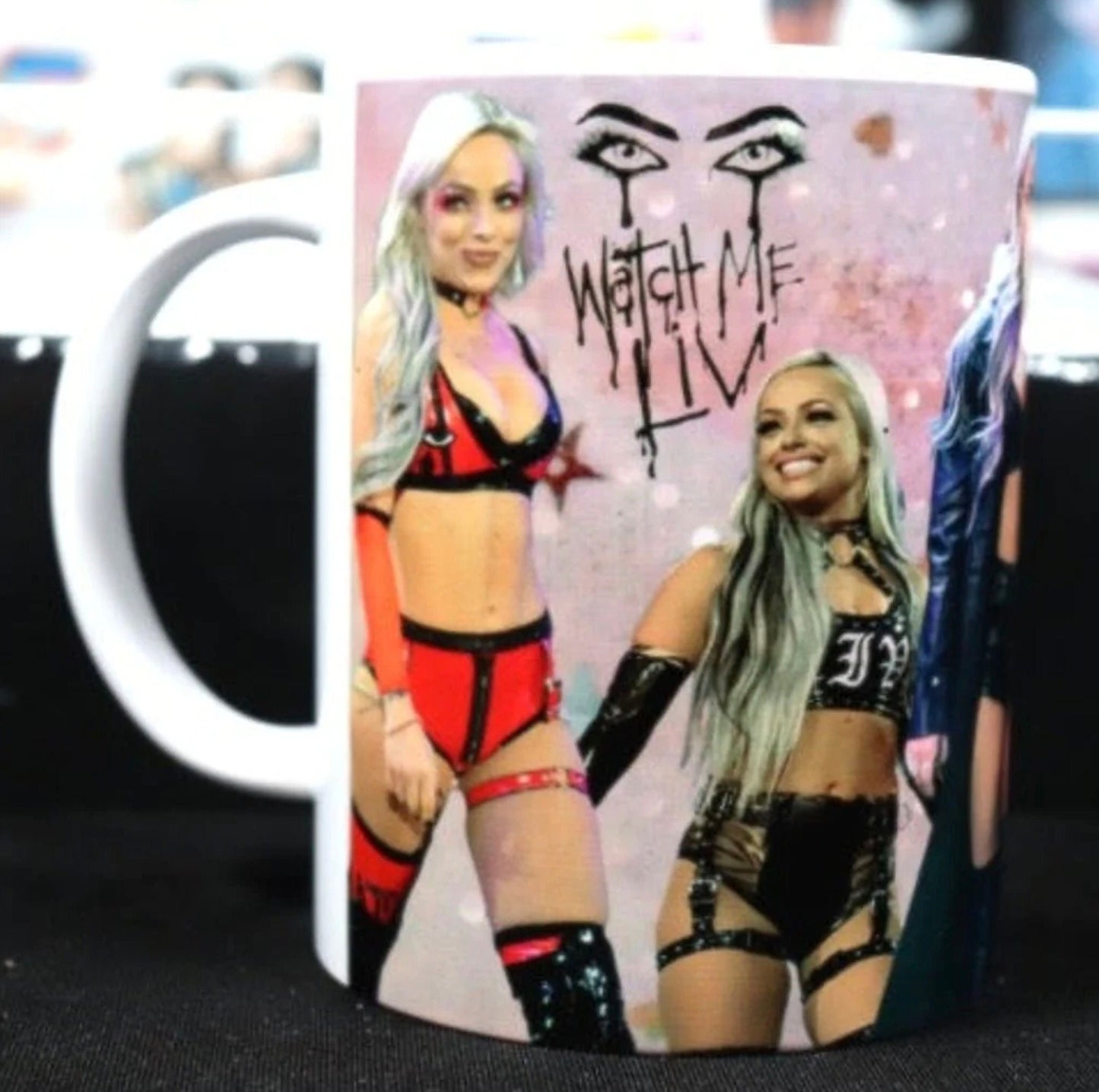 L1v M0rg@n Mug (15 0Z) Birthday . Birthday Gift . For Her . Girls Birthday . Greeting Card. Present . Gift . Wrestling . Love . Halloween