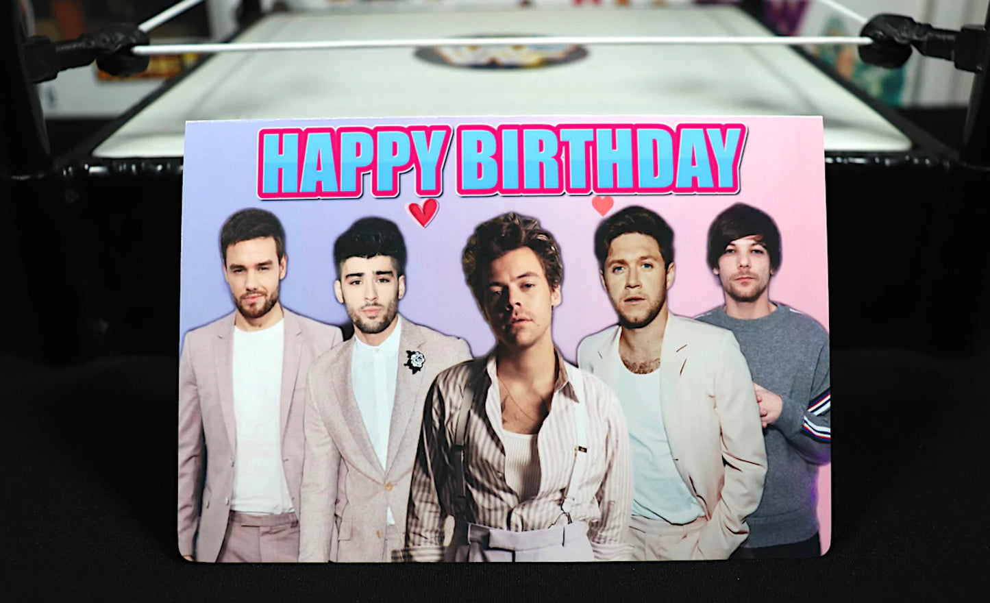 1 D Birthday Card