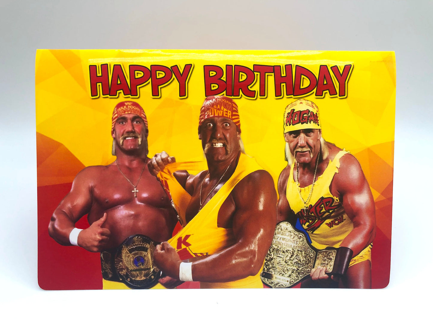 Hulk Hogan Birthday Card