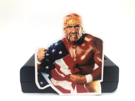 Hulk Hogan Sticker ~ Wrestling ~ For Him ~ Stickers ~ Birthday ~ Birthday Gift ~ Pop Culture ~ Legend ~ Halloween ~ Christmas ~ Holiday