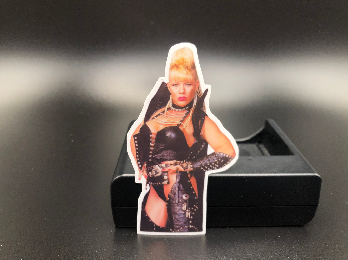 Luna Vachon Sticker (Wrestling . njpw . Scrapbook . journal . vinyl . Stickers . Gift . For Her . Birthday . Halloween . Christmas)