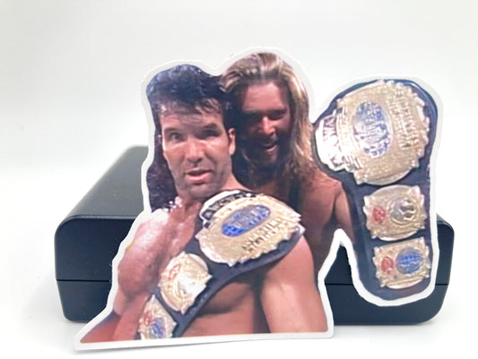 Sticker :  Scott Hall & Kevin Nash 2