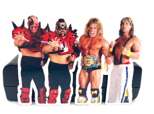 Sticker : Road Warriors, Ultimate Warrior & Kerry Von Erich