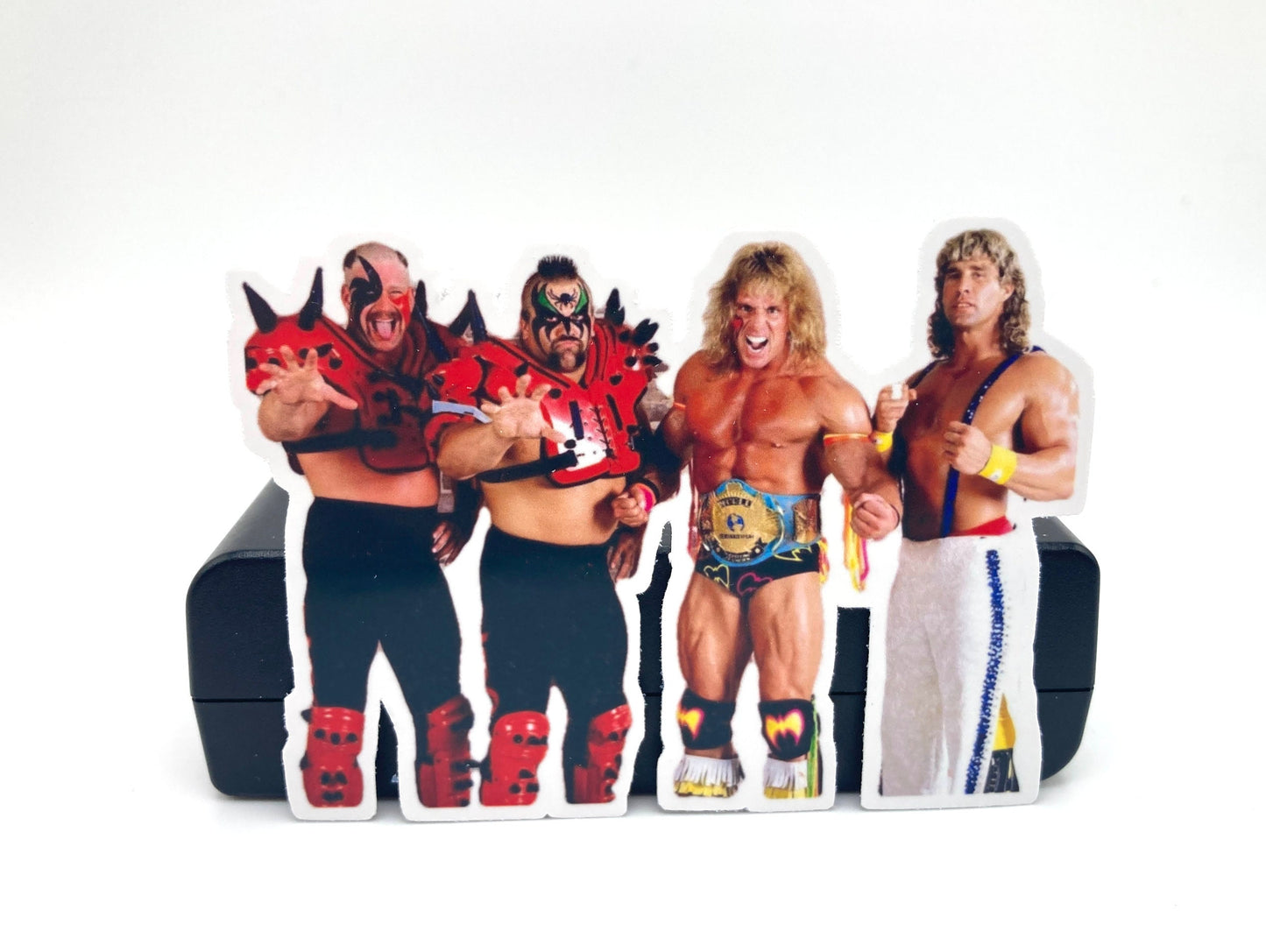 Sticker : Road Warriors, Ultimate Warrior & Kerry Von Erich