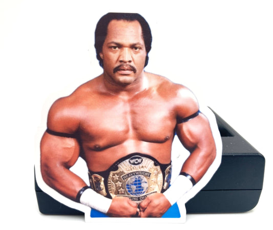 Ron Simmons Sticker (Wrestling . Stickers . Birthday . Birthday Gift . Pop Culture . Legend . Halloween . Christmas . Holiday . For Him)