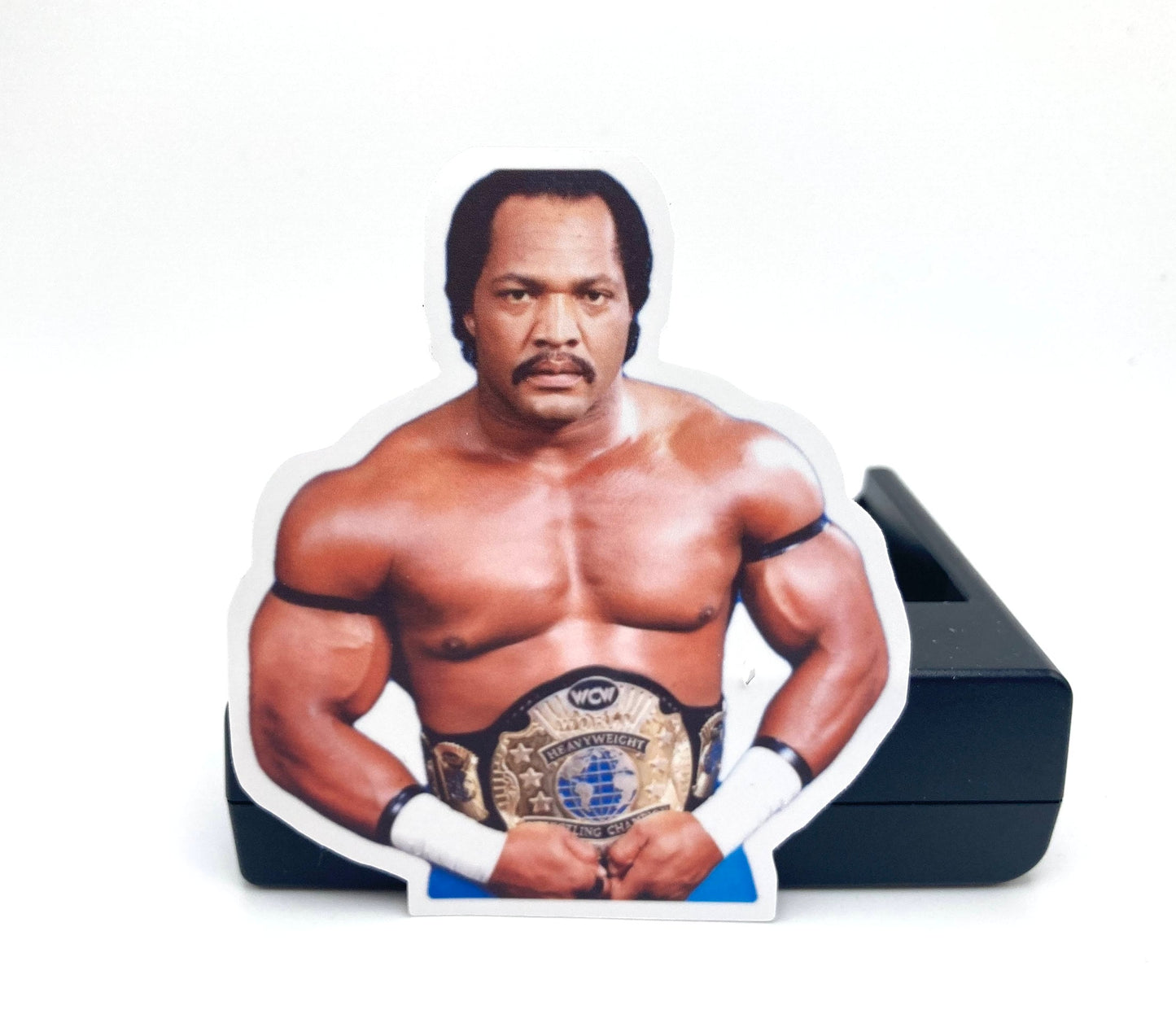 Ron Simmons Sticker (Wrestling . Stickers . Birthday . Birthday Gift . Pop Culture . Legend . Halloween . Christmas . Holiday . For Him)